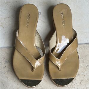 Jimmy Choo Patent leather Sandals size 7
